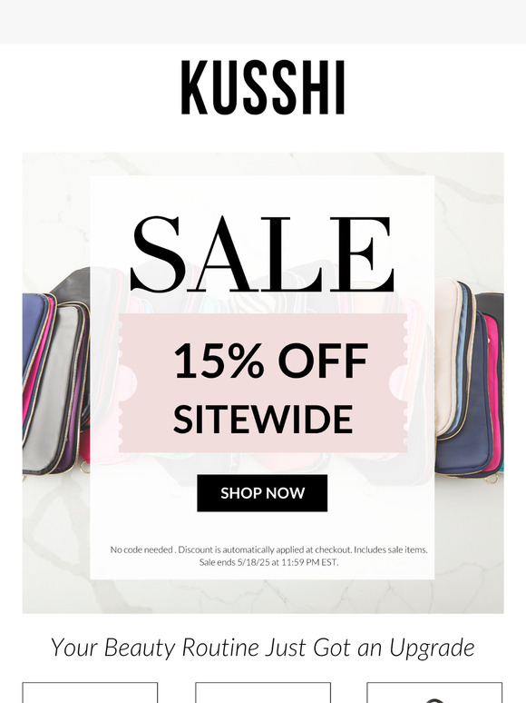 15% Off Sitewide? Yes, Please.