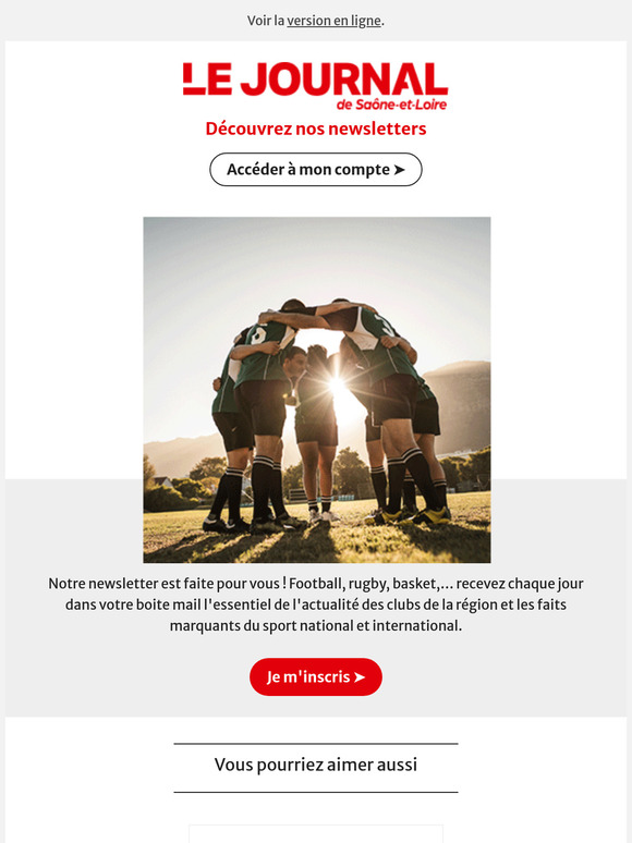 Découvrez notre newsletter 100% sport