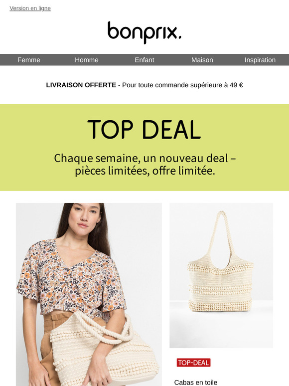 Notre top deal de la semaine
