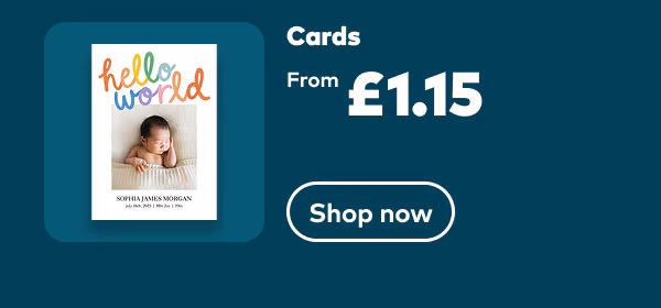 Cards from £1.15. Shop now.