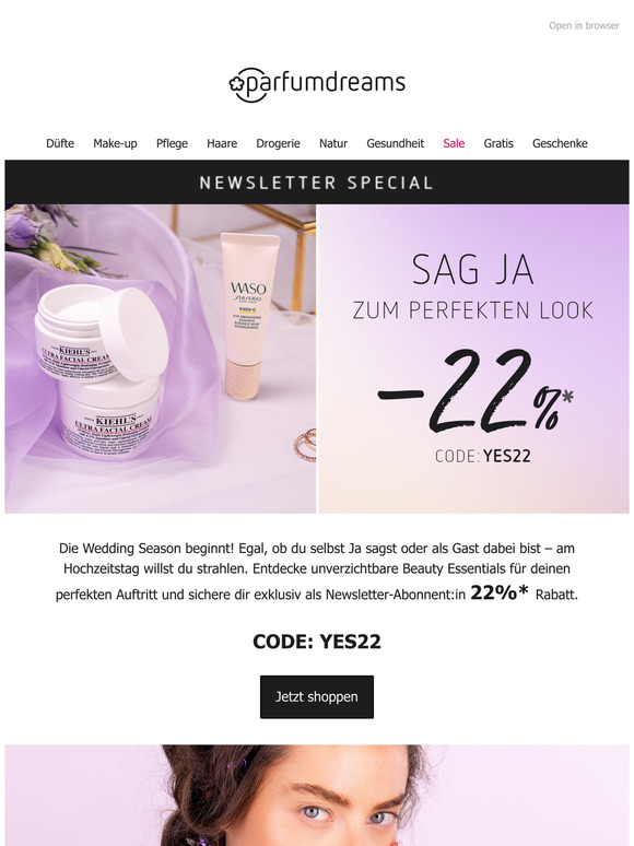 Newsletter Special: -22% exklusiv für dich