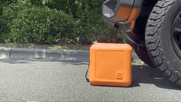 FOAM Cooler and Shoulder Strap