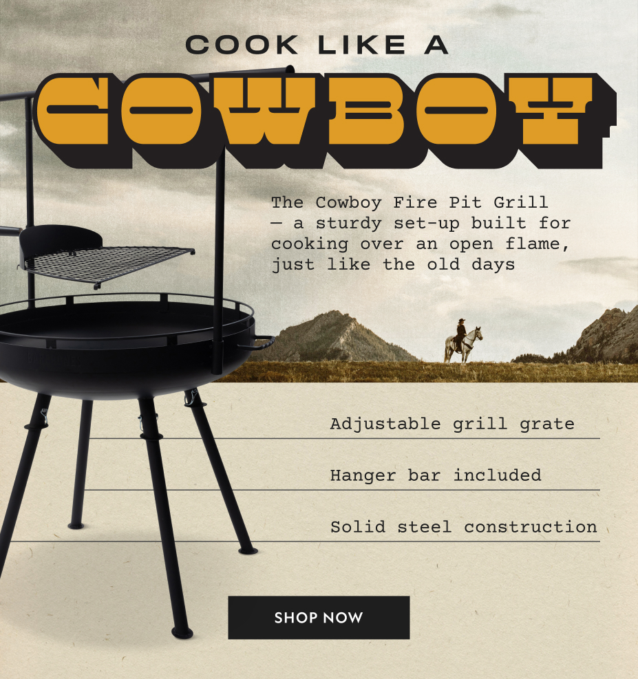Cowboy Fire Pit Grill
