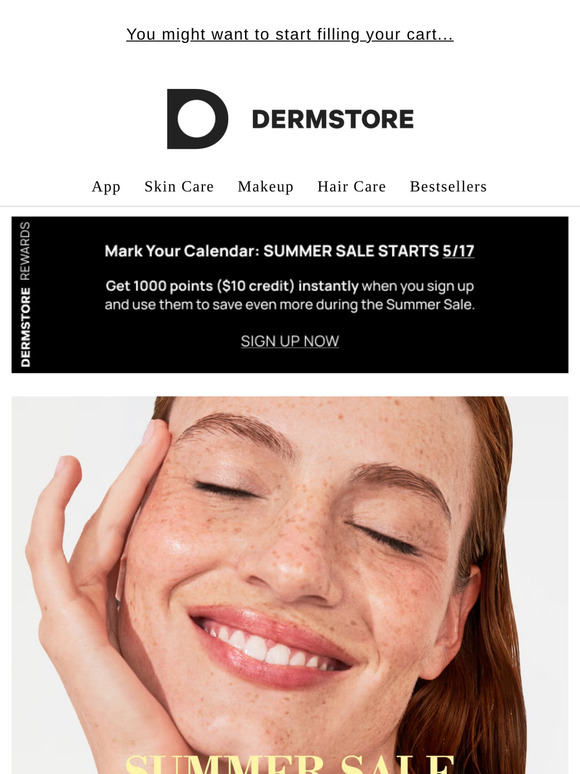 Get ready: Our Summer sale is coming soon