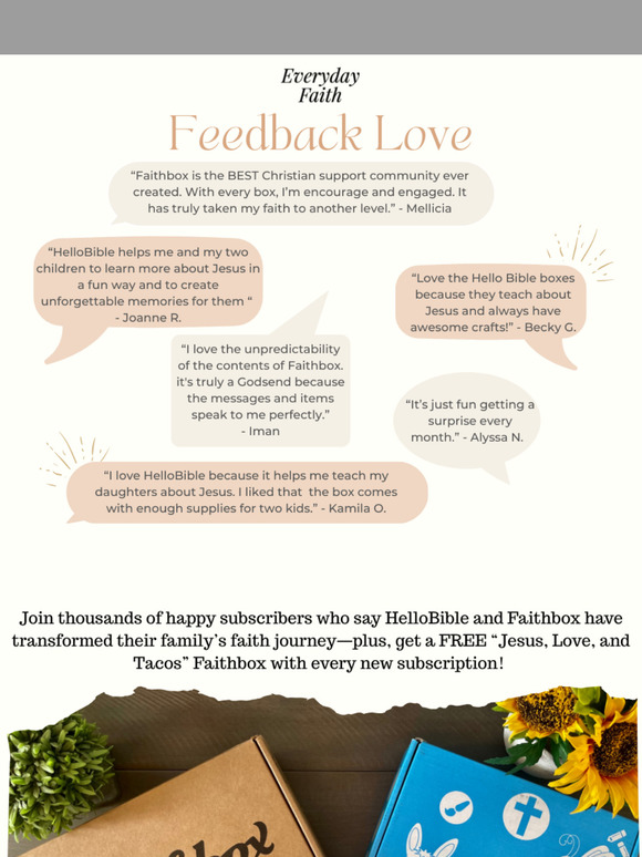 See How God’s Moving Through Faithbox + HelloBible