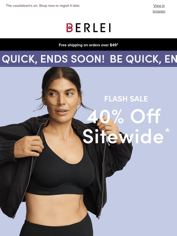 40% OFF* = almost gone 👀