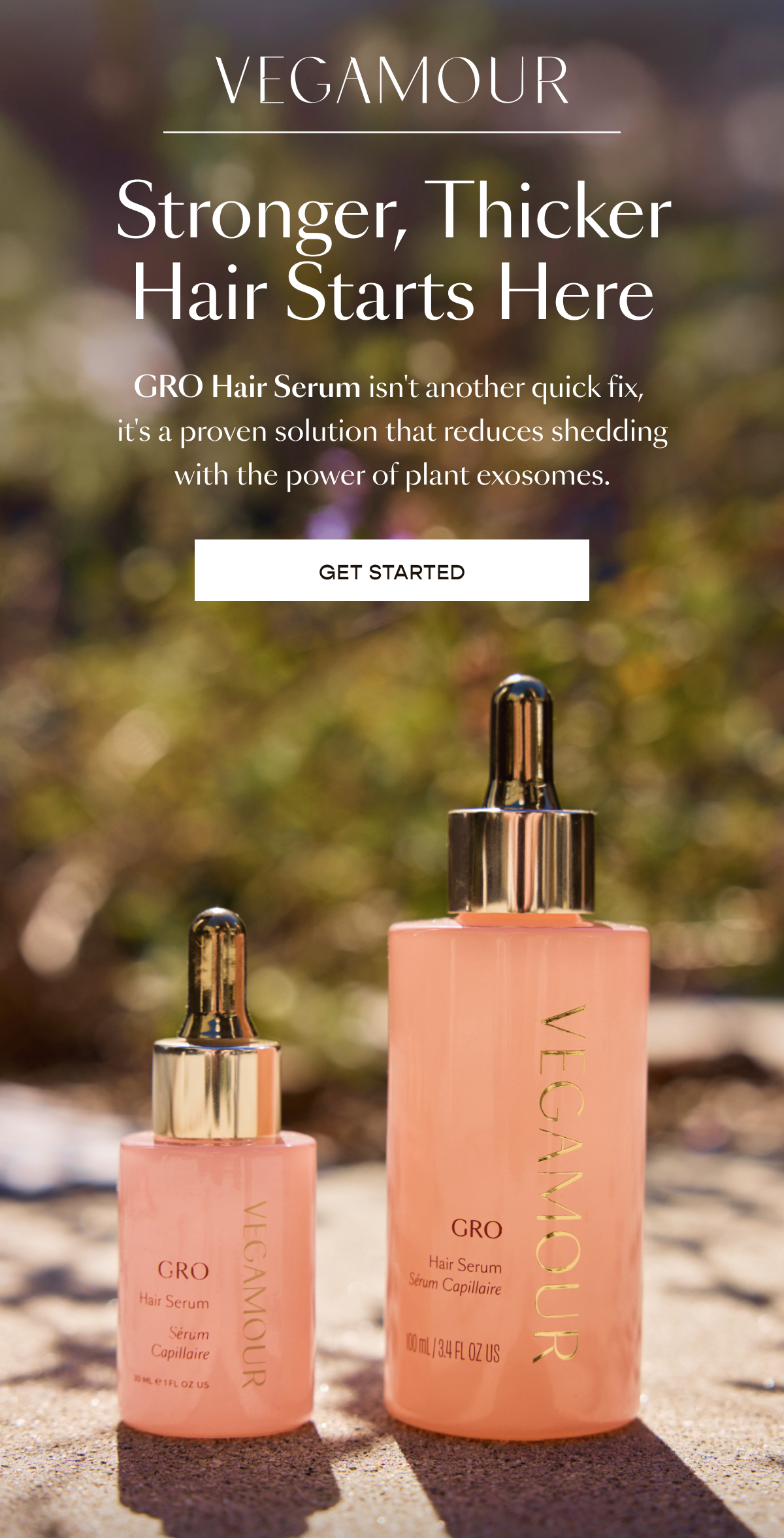 Stronger, Thicker Hair Starts Here
