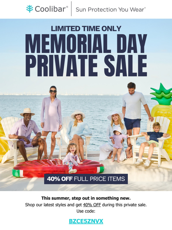 Private Sale Perk ⚡ All-New Styles at 40% OFF