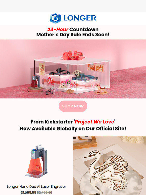 🎁 Mother’s Day Sale – 24-Hour Countdown Begins!