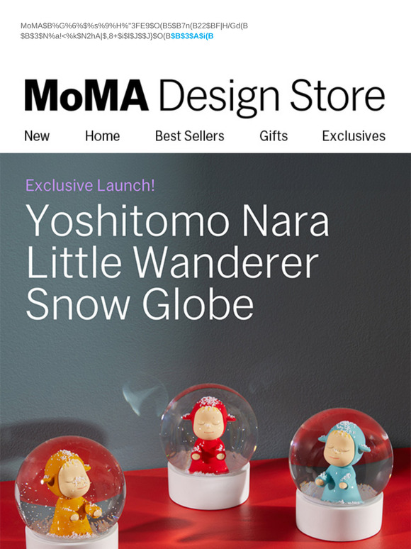 【先行販売】奈良美智 スノードーム Little Wanderer