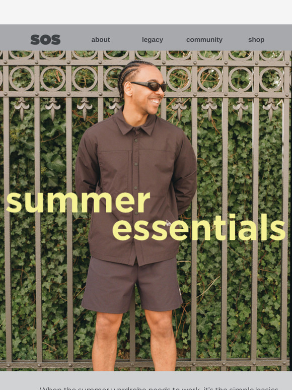 Summer essentials
