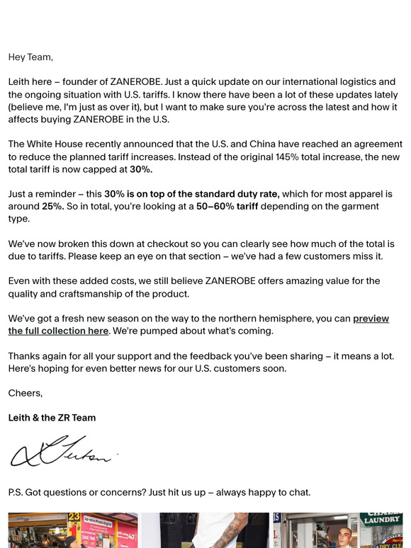 US Tariffs Have Been Reduced