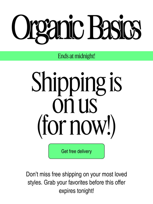 Almost Gone: FREE Shipping