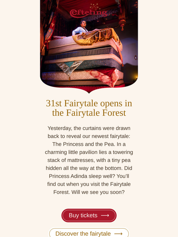 Efteling has a new fairytale… Will you come and discover it?