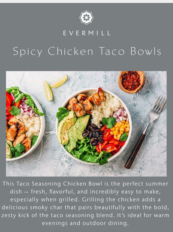 Spice up your taco bowl! 🌮