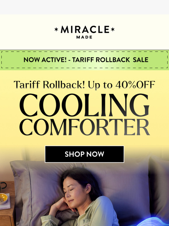 [Tariff Rollbacks] Passing the savings to you!