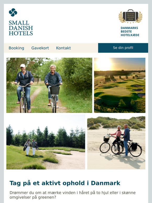 Er du mest til golf- eller cykelophold?
