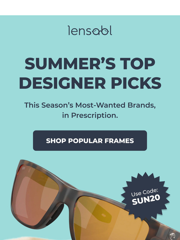 Summer’s Top Designer Picks 🕶️