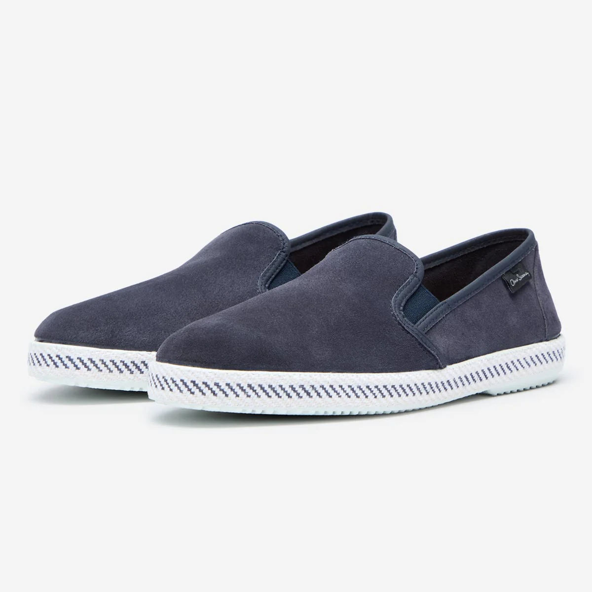 Image of Campomar Navy Suede
