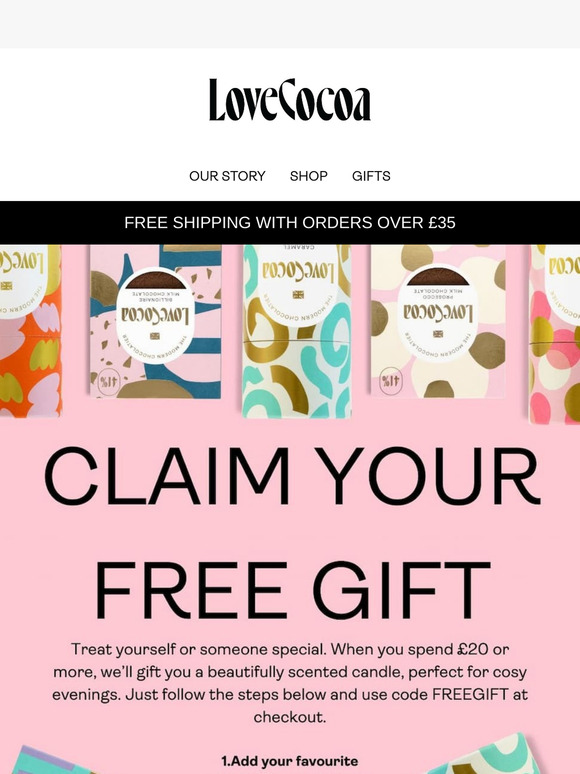 Surprise! A Free Gift Just for You!