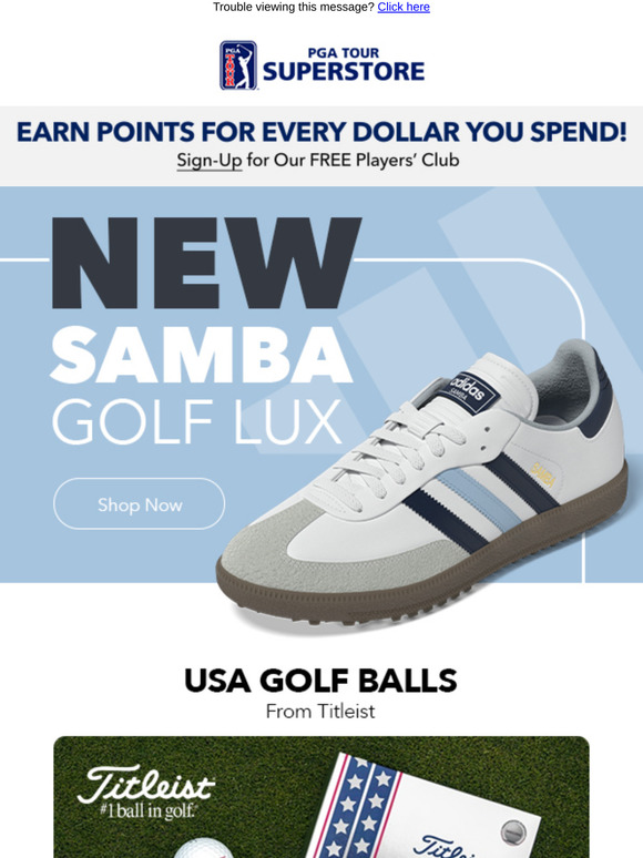 👟 All-New Samba Golf Lux Now Available