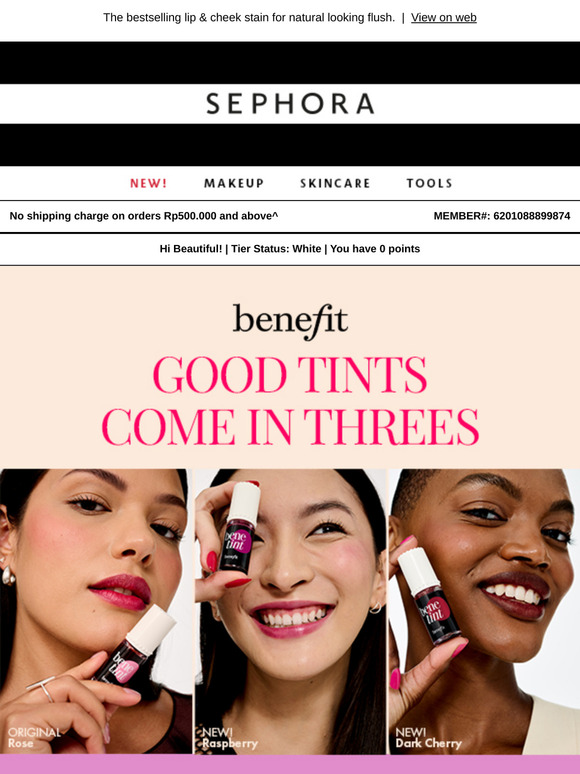 Benefit Cosmetics Benetint in NEW shades🍓