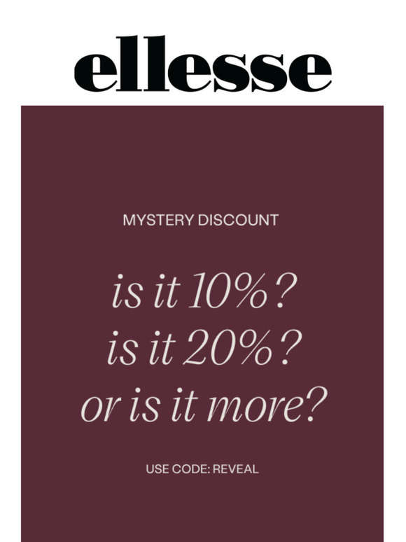 Unlock Your Mystery Discount 🎁