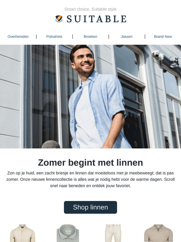 Onze nieuwe linnencollectie is binnen