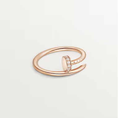 Juste un Clou ring, diamonds