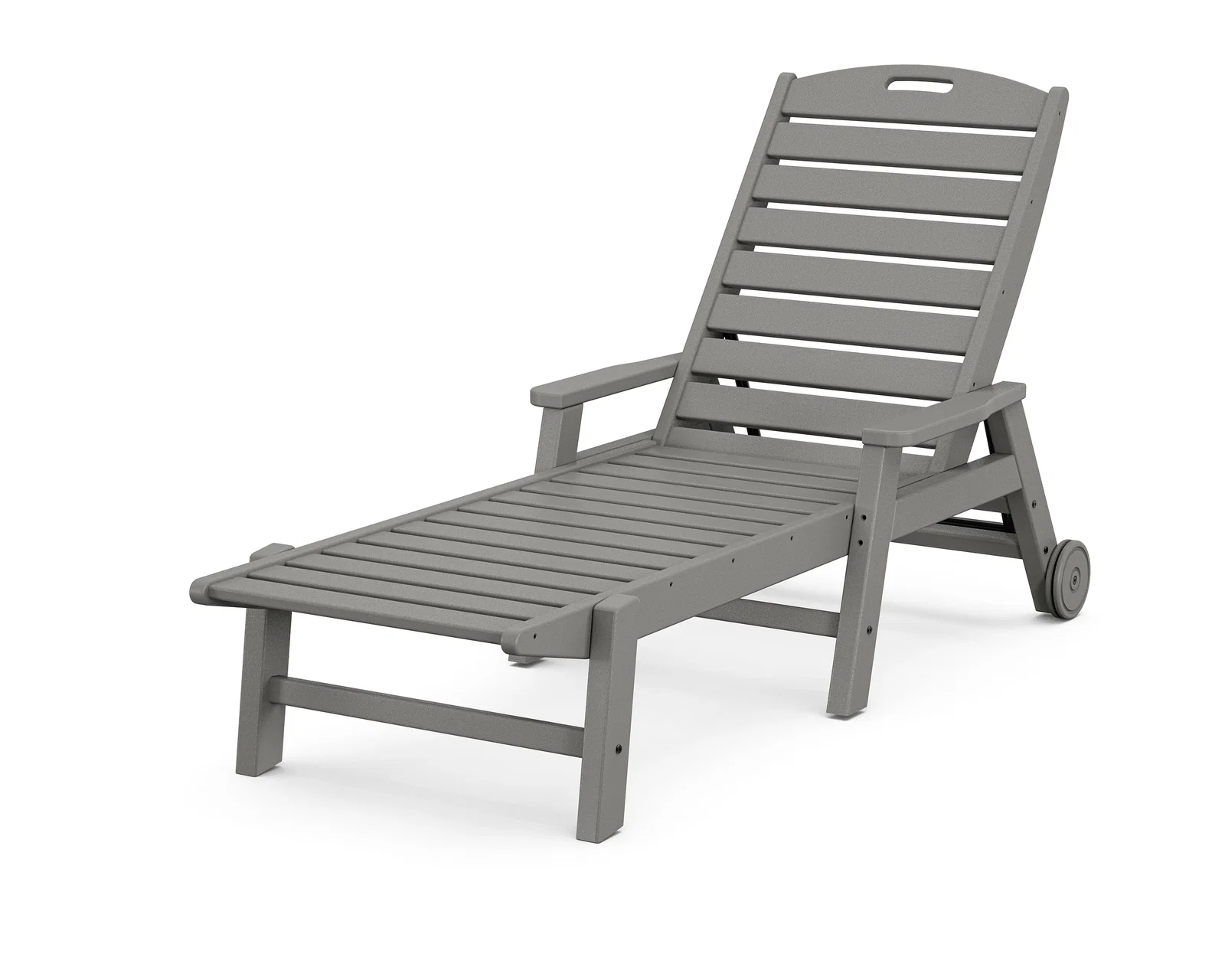 Image of Nautical Chaise with Arms & Wheels