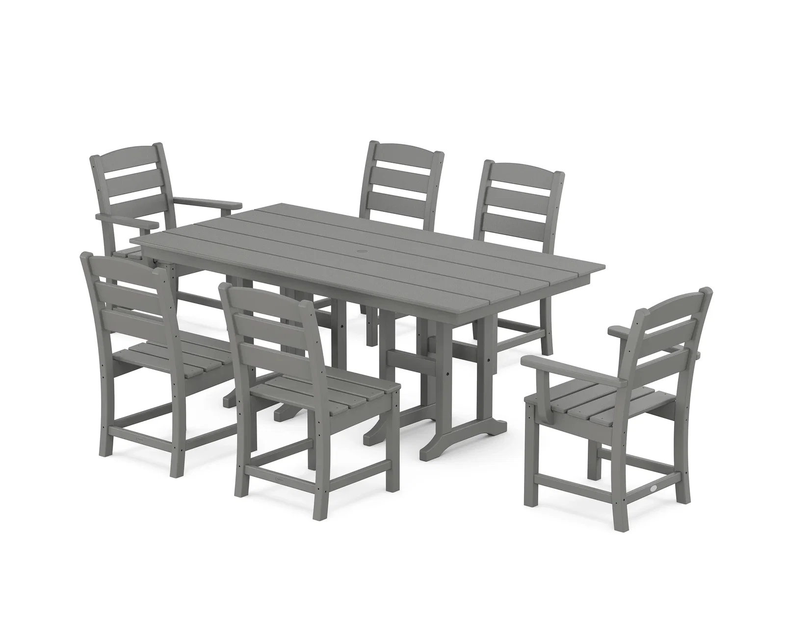 Image of Lakeside 7-Piece Farmhouse Dining Set