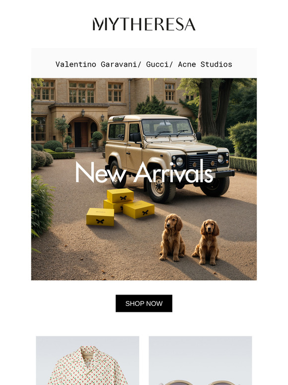 Just in: Valentino Garavani, Gucci, Acne Studios