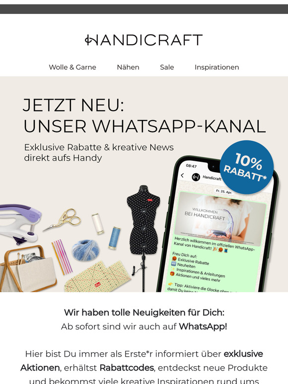 🔥 Endlich da: Unser WhatsApp-Kanal mit exklusiven Vorteilen