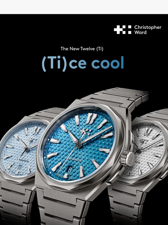 (Ti)ce cool. Titanium tough. The Twelve (Ti), just got crisper