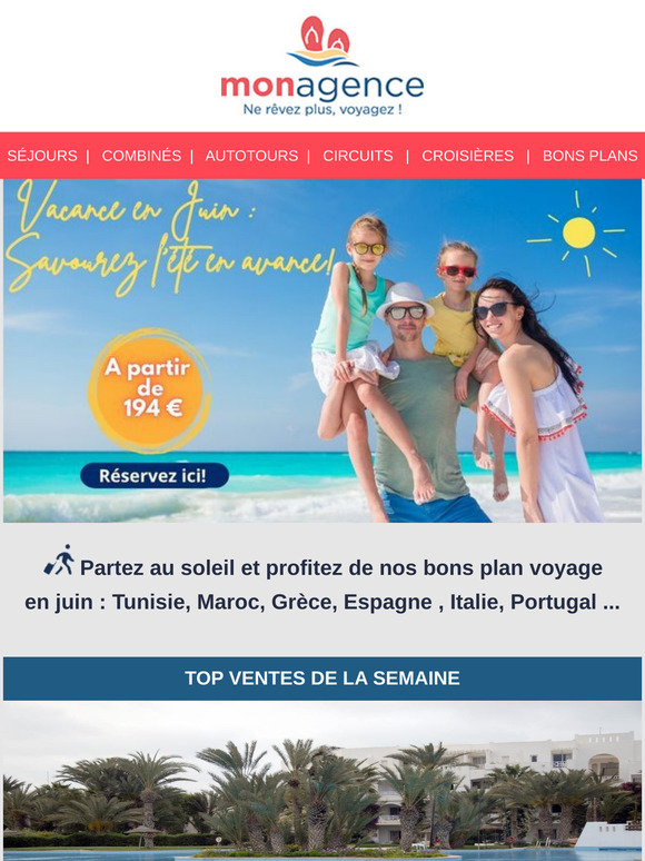 ☀️ Savourez l’été en avance ,  soleil  et prix doux au rendez-vous.