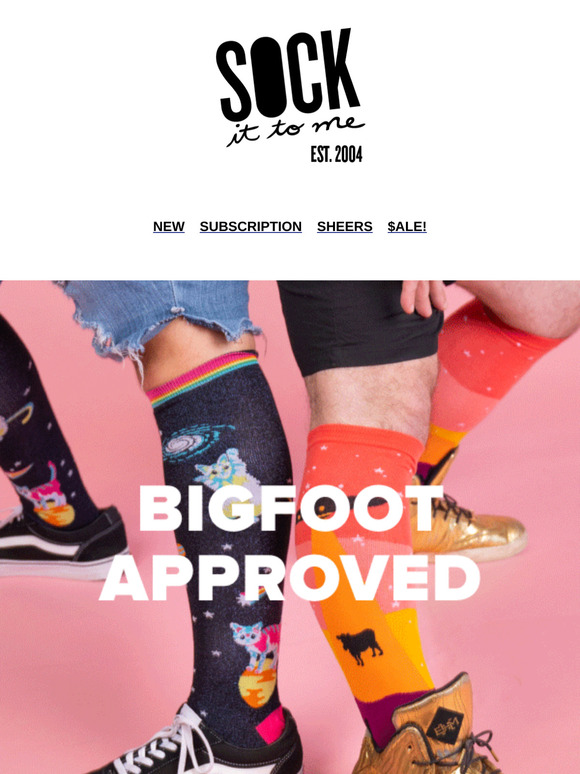 Shop Cryptid Socks + Get $10 Off $50