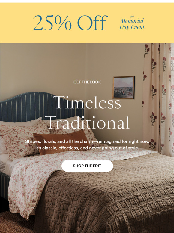 Get the Look: Timeless Traditional