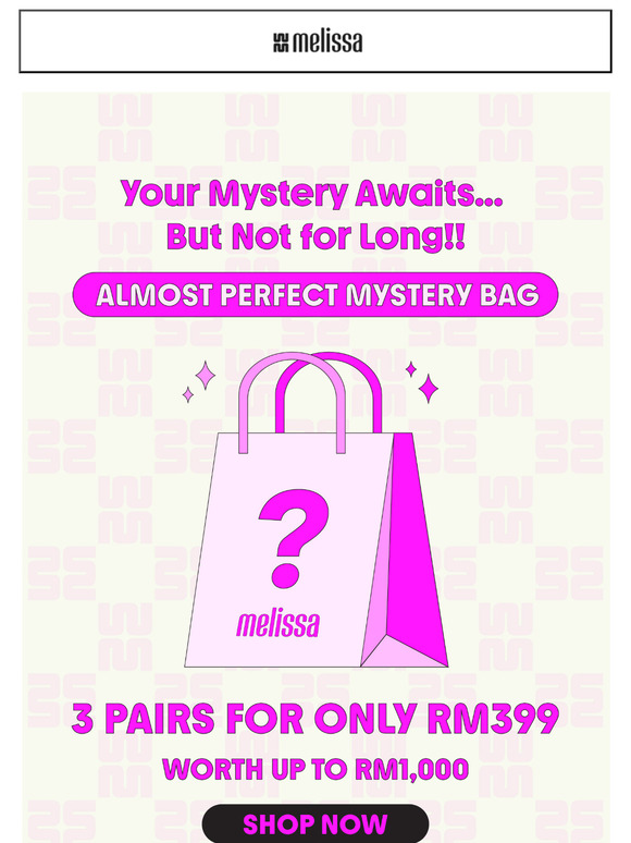 3 Pairs Only RM399! Your Mystery Awaits... But Not for Long! 🔥💝