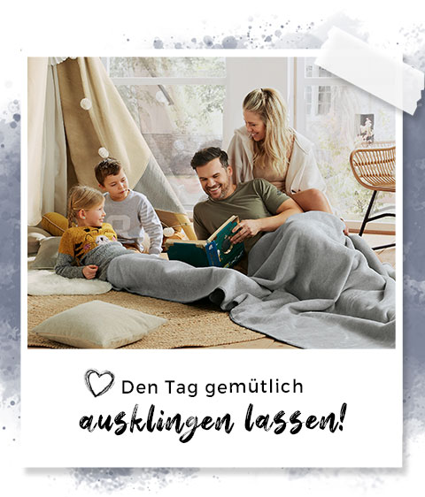 Den Tag gemütlich ausklingen lassen!