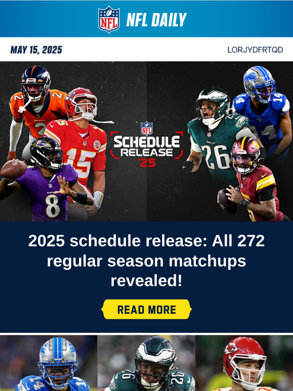 NFL Gamepass: The 2025 NFL Schedule is Officially Live! | Milled