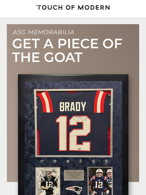 Tom Brady Signed Jersey & Replica Rings