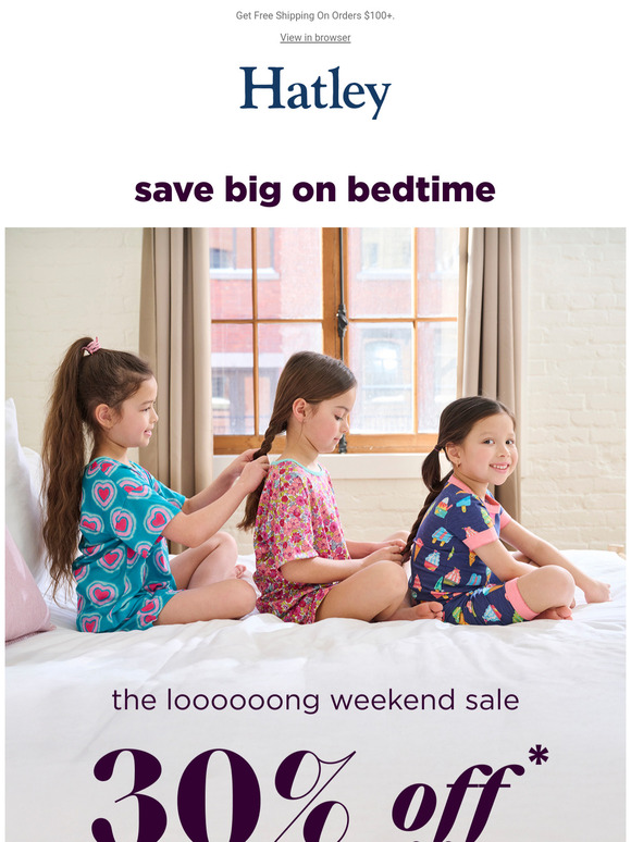 🔥😮 30% Off PJs Starts Now!