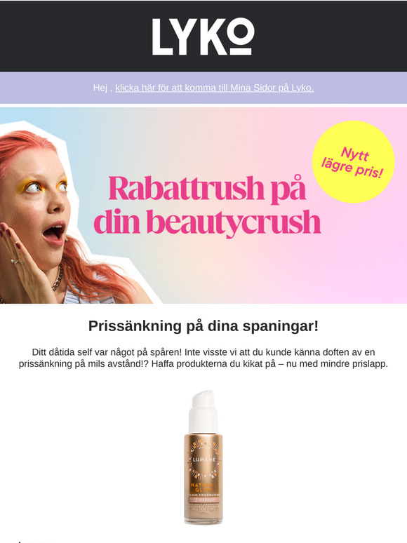 Du kom, du såg, vi sänkte priset!