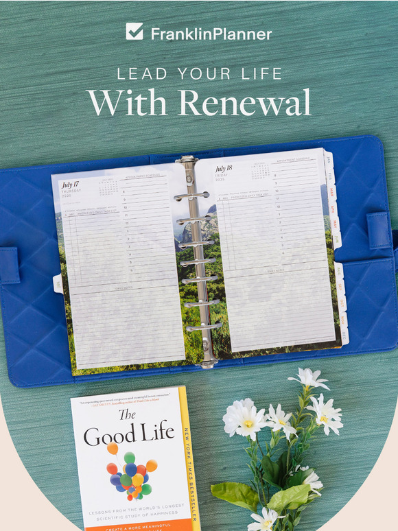 Lead Your Life With Renewal