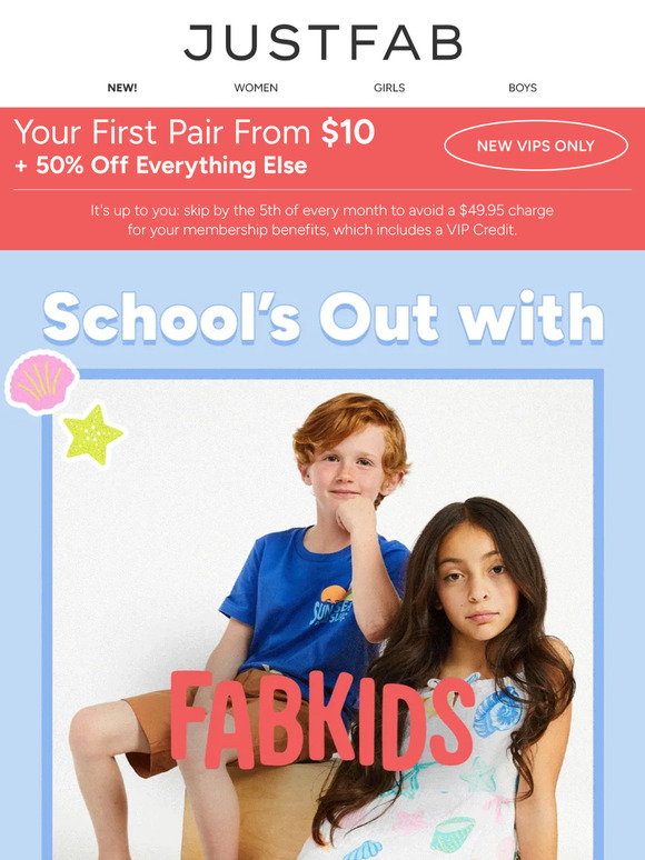School's Out for Summer with FabKids!  ☀️🏖️