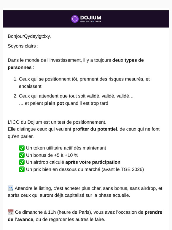 💸 Dans l’investissement, il y a deux types de personnes…