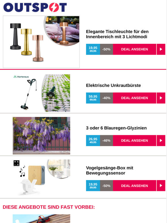 Elegante Tischleuchte