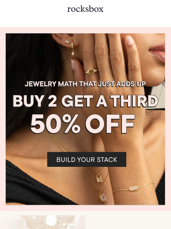Your next obsession is 50% off 💖