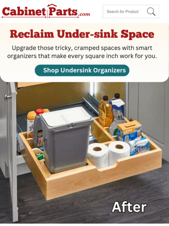 Declutter Under Your Sink Today