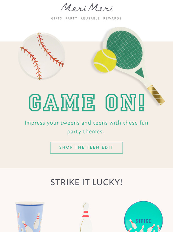 New! Teen Party Themes 🎳 🎮